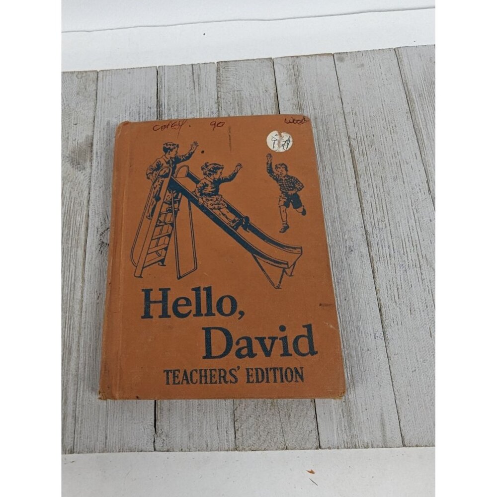 Hello, David Teacher's Edition Scott, Foresman 1949 School Reader Social Studies